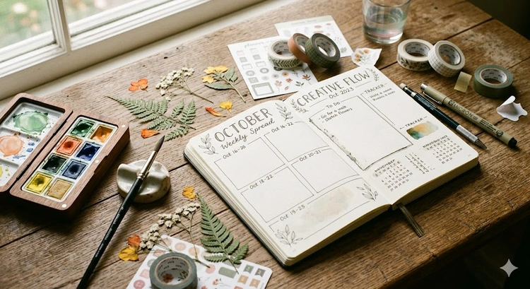 5 Easy Ways to Pretty Up Your Bullet Journal