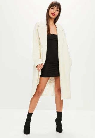 Cream Wool Coat