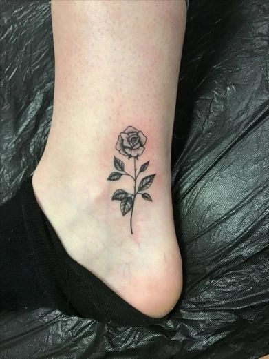 Small Rose Tattoo