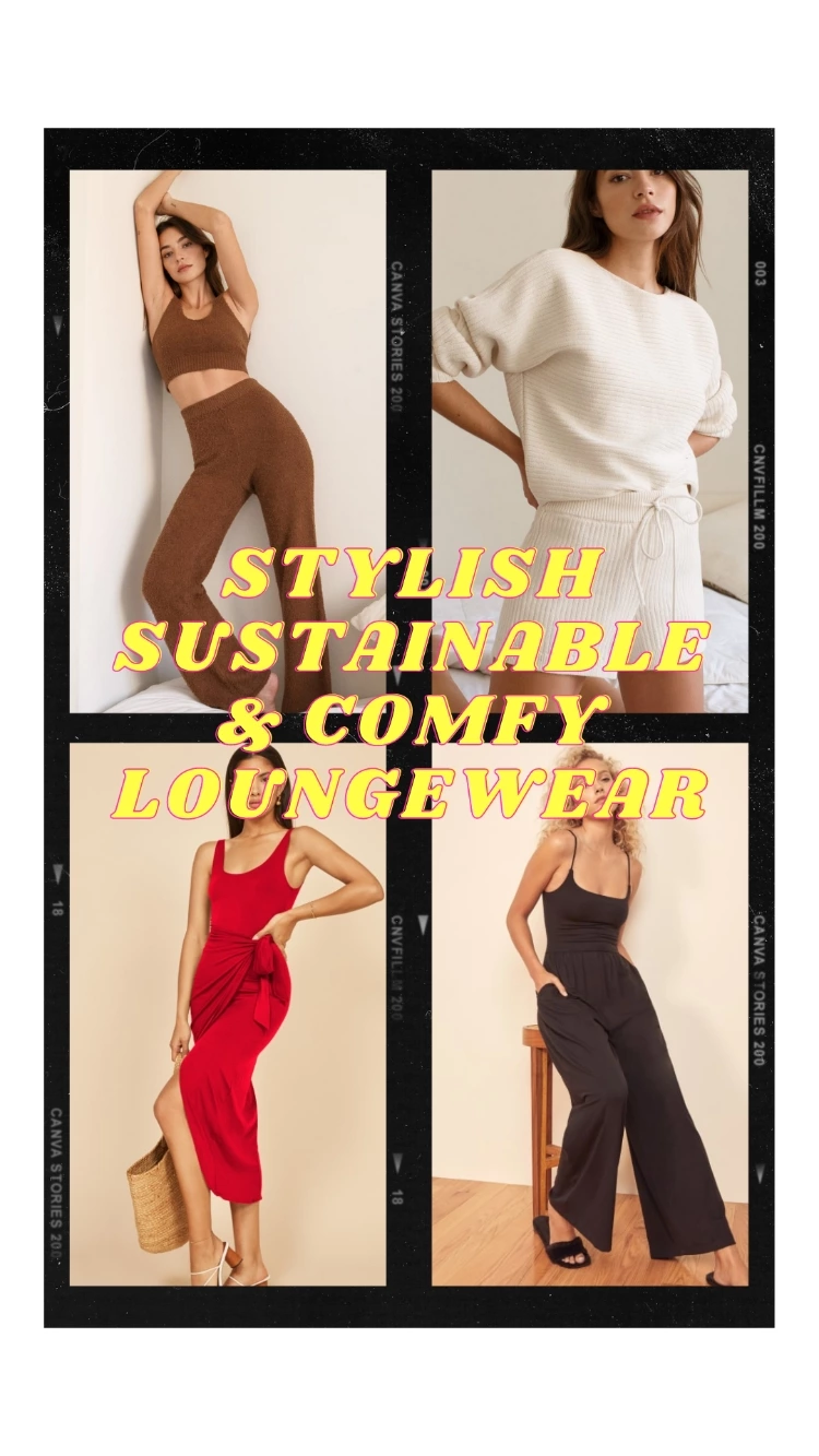 12 Stylish &amp; Sustainable Loungewear Sets You Need! (OOTD)