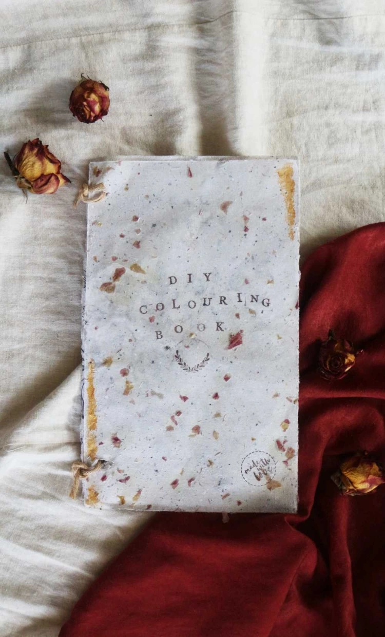 DIY: Handmade Mindful Colouring Book!