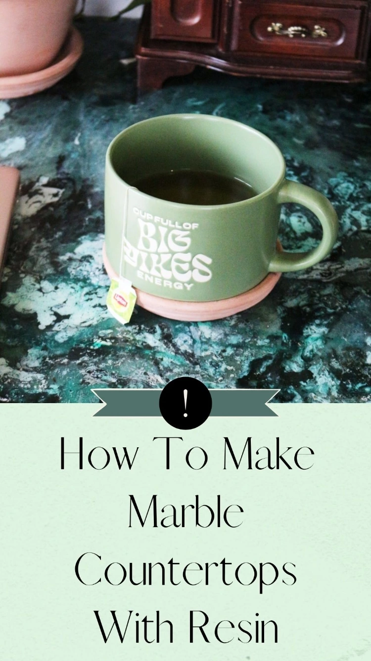 How To Make A Resin Table – DIY Marble Countertop