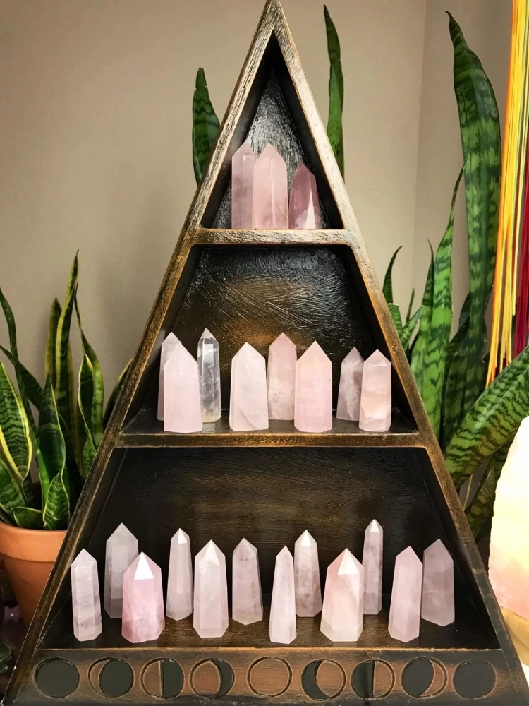 Rose Quartz Point Tower Rose Quartz Obelisk Rose Quartz Image 1