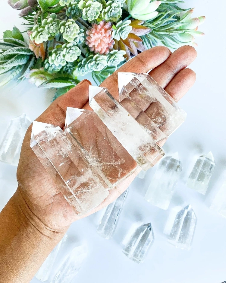Clear Quartz Points YOU CHOOSE Quartz Point Clear Quartz Image 1
