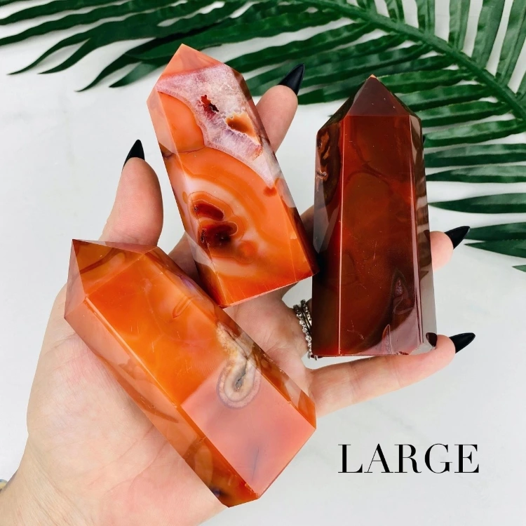 Carnelian Crystal Towers//Crystal Towers//Carnelian Image 1
