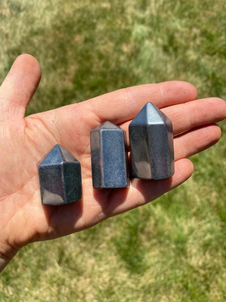 Hematite Stone Point Hematite Point Hematite Crystal Point Image 6