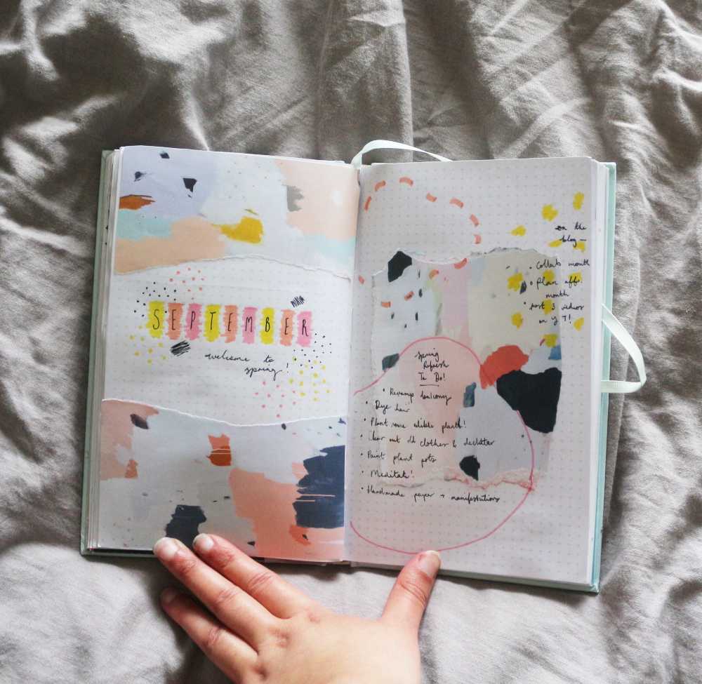 My Spring Bu-Jo Spread! ft. AyrIntake